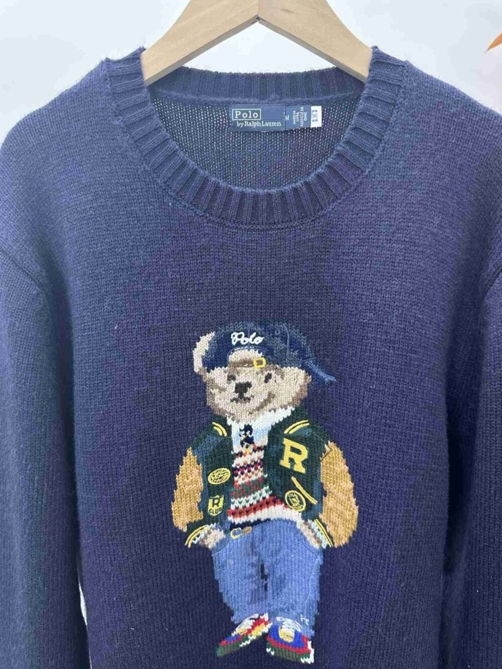 Polo Ralph Lauren Iconic Bear Graphic Knit Sweater - Picture 3 of 6